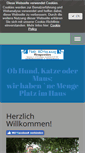 Mobile Screenshot of freischnauze-pension.de